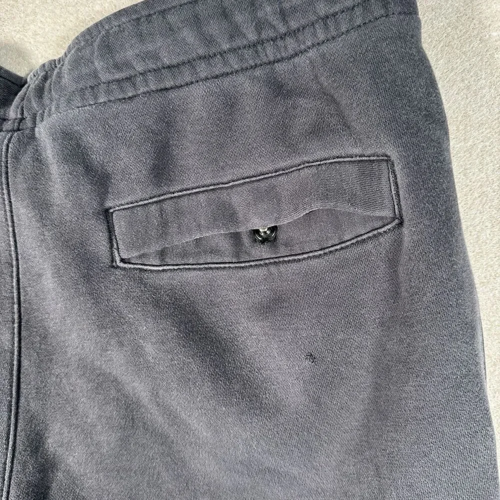 Nike NSW Club Fleece Black Joggers Sweatpants Big Swoosh Pockets Men’s Medium